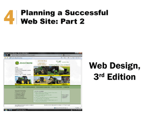 Web Design Chapter 4 Notes