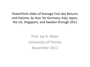 PowerPoint slides through 2011 for Germany, Italy, Japan