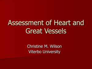Assessment of Heart and Vessels