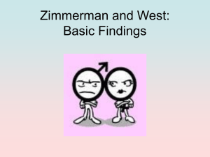 Zimmerman and West: Findings