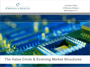 The Value Circle & Evolving Market Structures