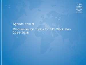 FAS Workplan 2014-2016 ppt