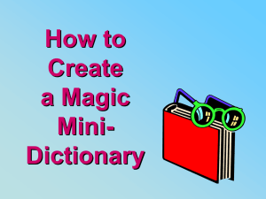 How to Create a Mini