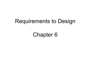 Ch6 Use Cases - From Reqs to Design