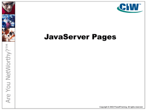JavaServer Pages v1 0 PowerPoint 110802