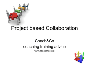 Project based collaboration