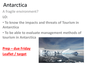 Geography Extreme Tourism in Antarctica - Welwyn & Hatfield 14