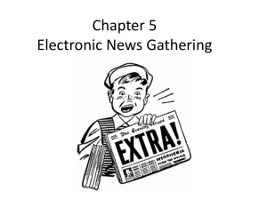 2014 Electronic News Gathering