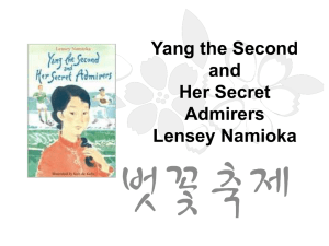 Yang the Second and Her Secret Admirers Lensey Namioka Here