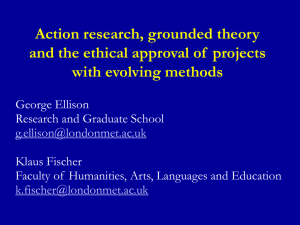 Ethics of research with evolving methods