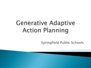 Strategic Adaptive Action Planning