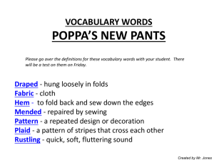 Poppa`s New Pants