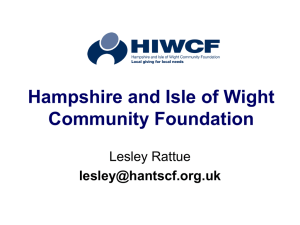 Hampshire and Isle of Wight Community Foundation