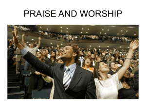 Praise and Worship Workshop 1