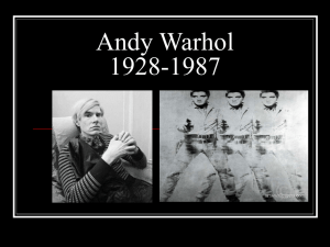 Andy Warhol Powerpoint