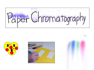 Paper Chromatography-