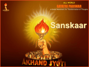 Sanskaar Festivals teerth