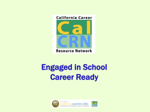 Engaged in School and Career Ready JMC
