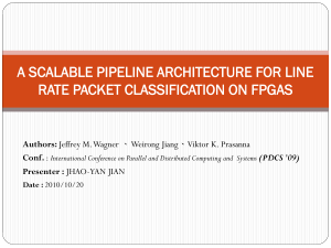 Large-Scale Wire-Speed Packet Classification on FPGAs