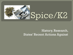 Spice/K2 - Stop Rx Drug Abuse