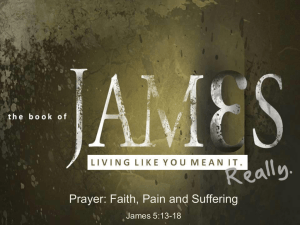 Prayer, Faith, Pain and Suffering