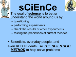 PHEOCC - KHS Science