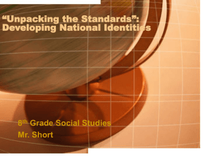 “Unpacking the Standards”