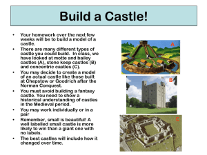 Build a Castle! - I Love History