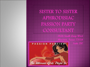 passion party (1) - EGO Boutique & Sister to Sis Aphrodisiac