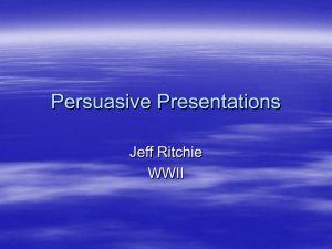 Presentations - Personal Pages