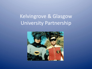 Kelvingrove & Glasgow University Partnership