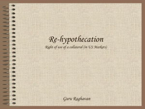 Rehypothecation