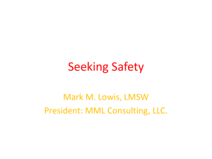 Seeking Safety - MI-PTE