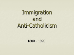 Immigration and Anti