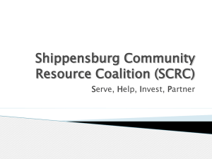 Shippensburg Community Resource Coalition (SCRC)