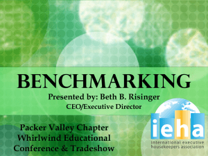 BENCHMARKING - packervalley