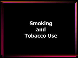 Smoking and Tobacco Use_1