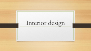 interior design.con materials. EDWIN