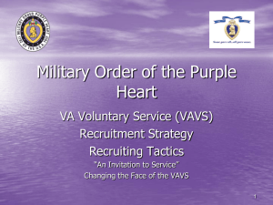 VAVS Recruiting Strategies and Tactics