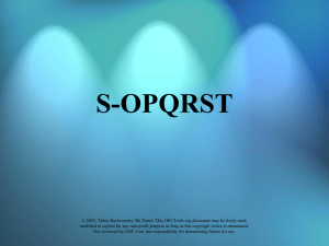 S-OPQRST - Stepner.com