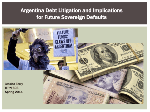 Argentina Debt Litigation and Implications for Future Sovereign