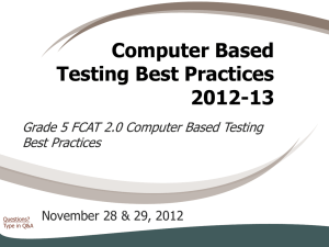 Best Practices Computer Based