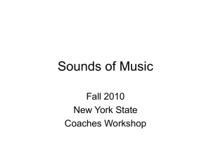 Sounds of Music PPT