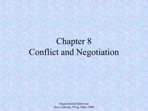 Organizational Behaviour Chapter 8