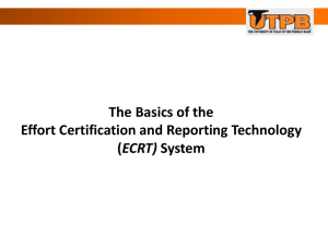 ECRT UTPB NEW-Powerpoint - The University of Texas of the