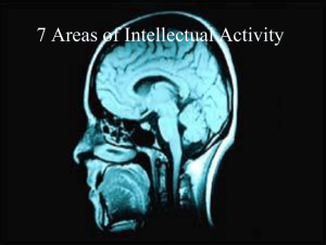 AB 5 - 7 Areas of Intellectual Activity