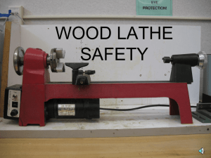 lathe safety powerpoint