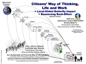 the Diagram Citizens` Local-Global