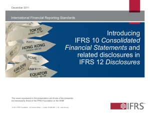 IFRS 10, 12