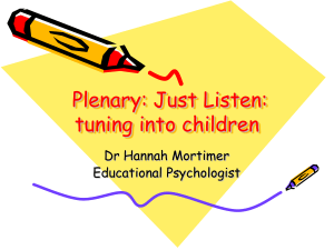 Keynote Dr. Hannah Mortimer
